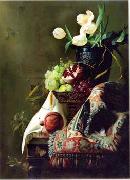 unknow artist Floral, beautiful classical still life of flowers.115 painting